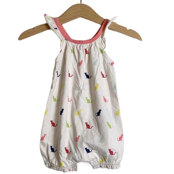 Gap Colorful Kitty Romper - Picture 1 of 1